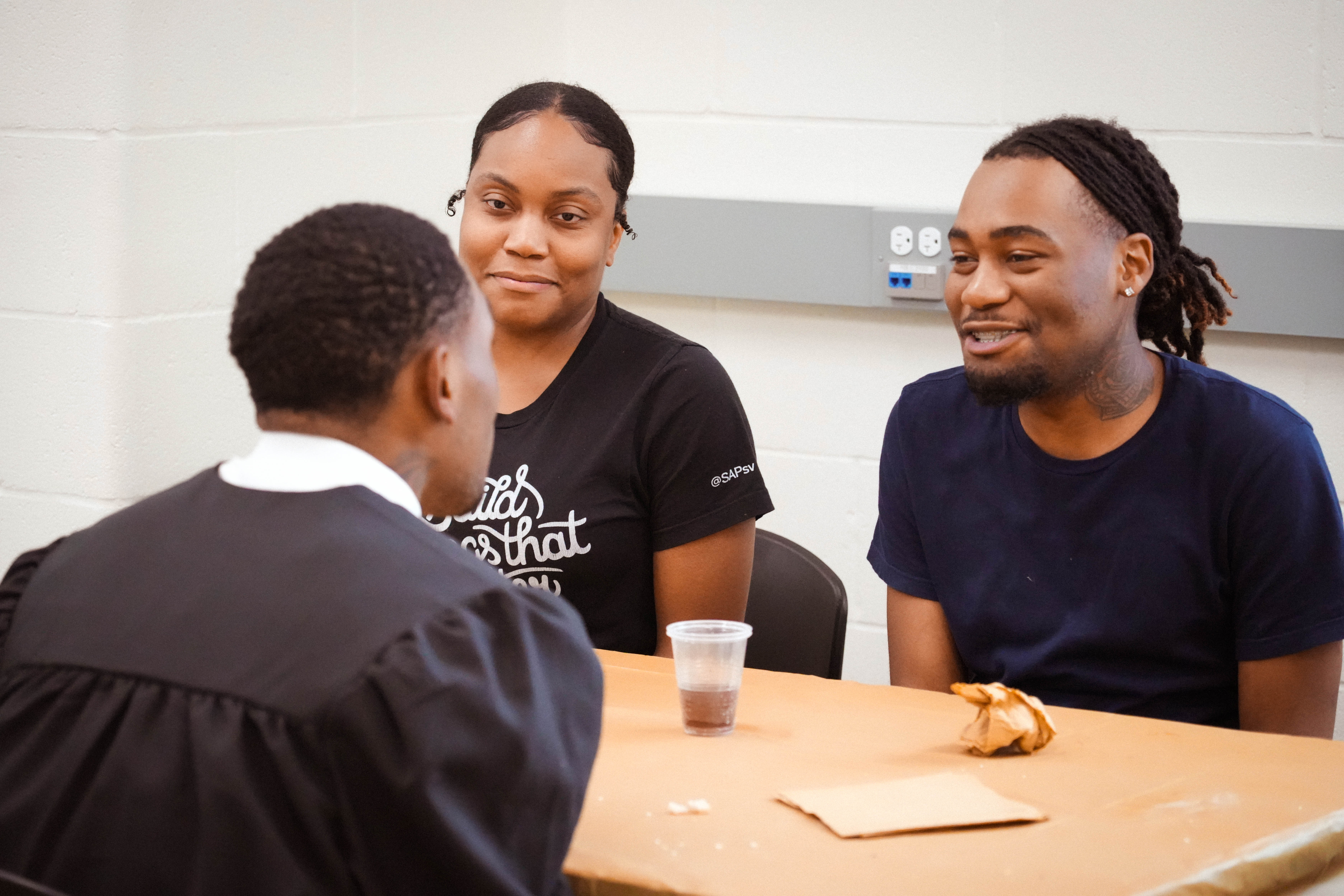 Special graduation reception visit