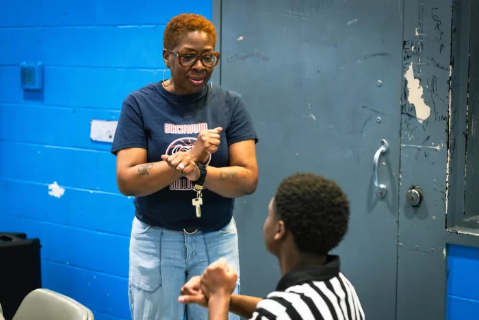 Social Worker and Youth